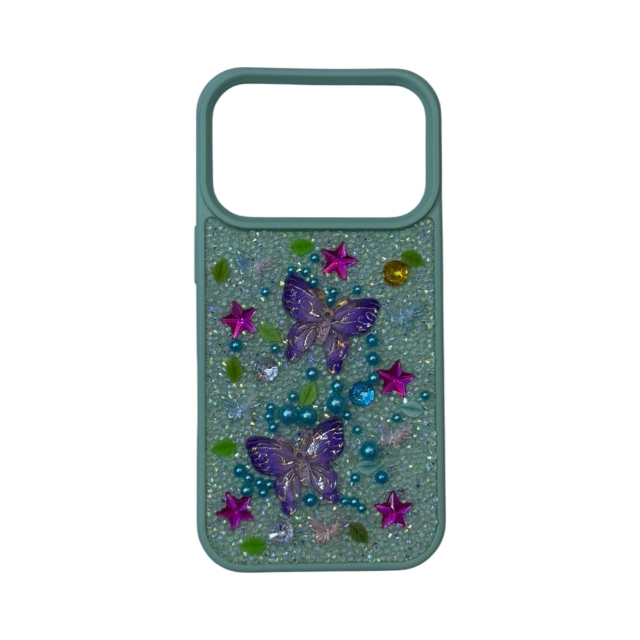 MaxWell Stone Butterfly Case for IPhone 17 Pro