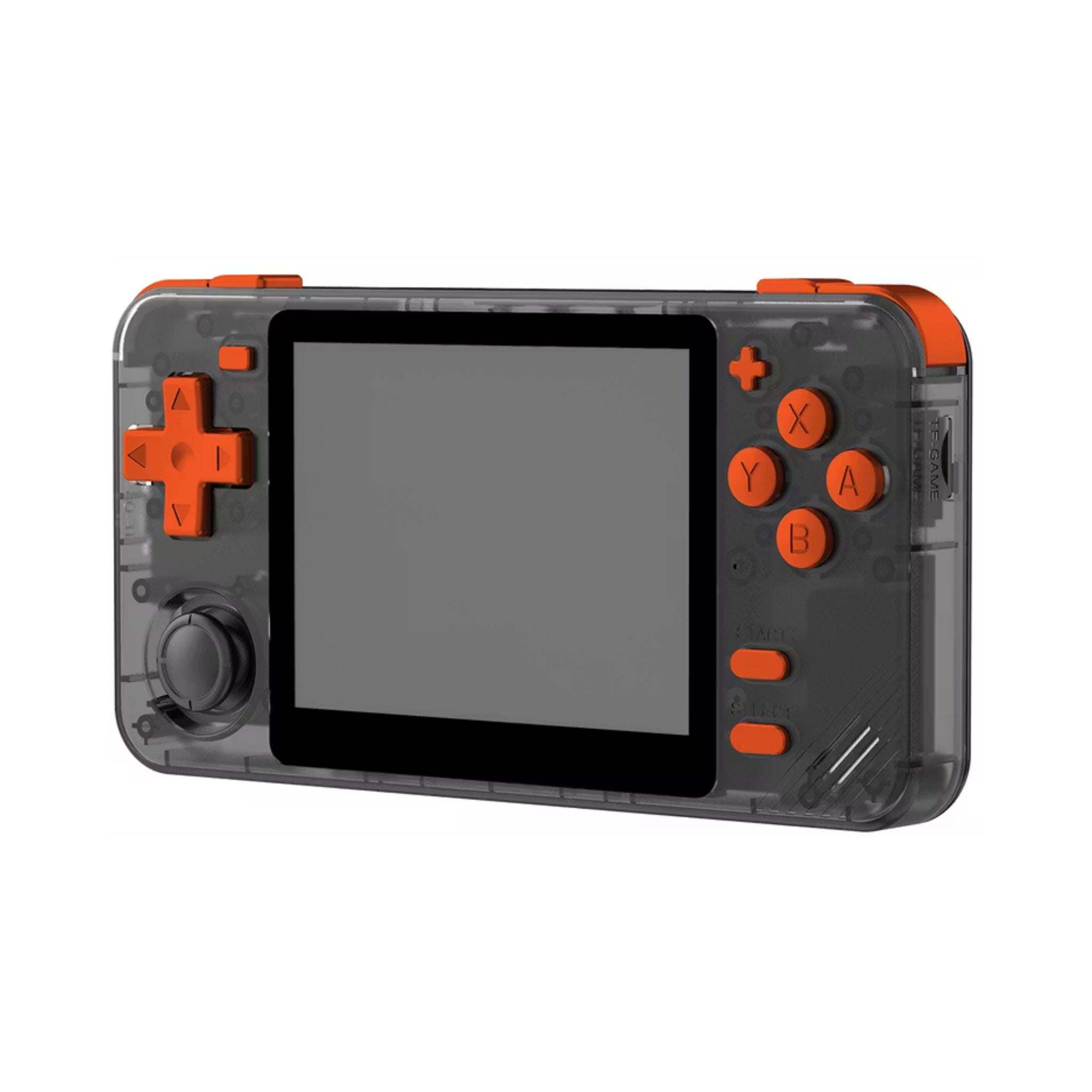Porodo Gaming PDX640 Retro Arcade Game Console with 19 Emulators & 5000+ Built-in Games, 3.5" Screen Size, 60Hz Refresh Rate, Up to 8 Hours Playtime, Immersive Sound Play, Ergonomic Design, 2800mAh Battery Capacity - Orange / Black