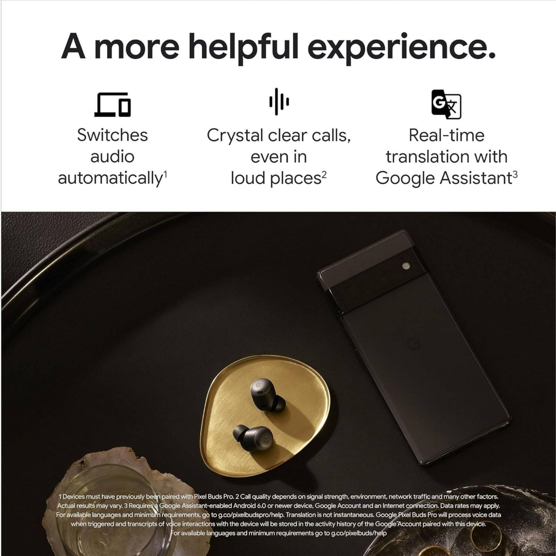 Google Pixel Buds Pro Wireless Earbuds Bluetooth Headphones - Coral