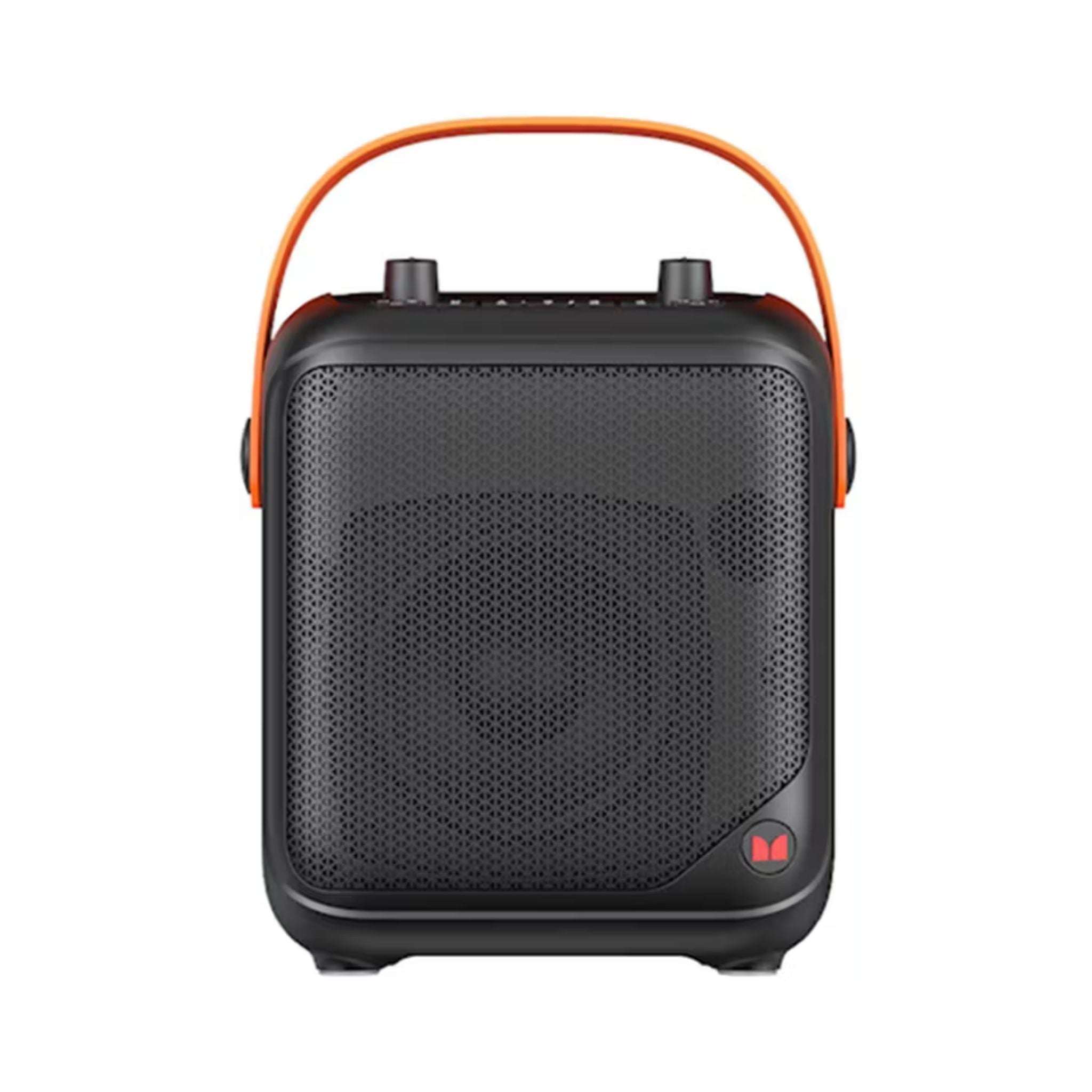 Monster MFS 1 Bluetooth Speaker, Up to 3.5 Hours Charging Time, Bluetooth 5.3, 10m Transmission Range - Black\ Orange