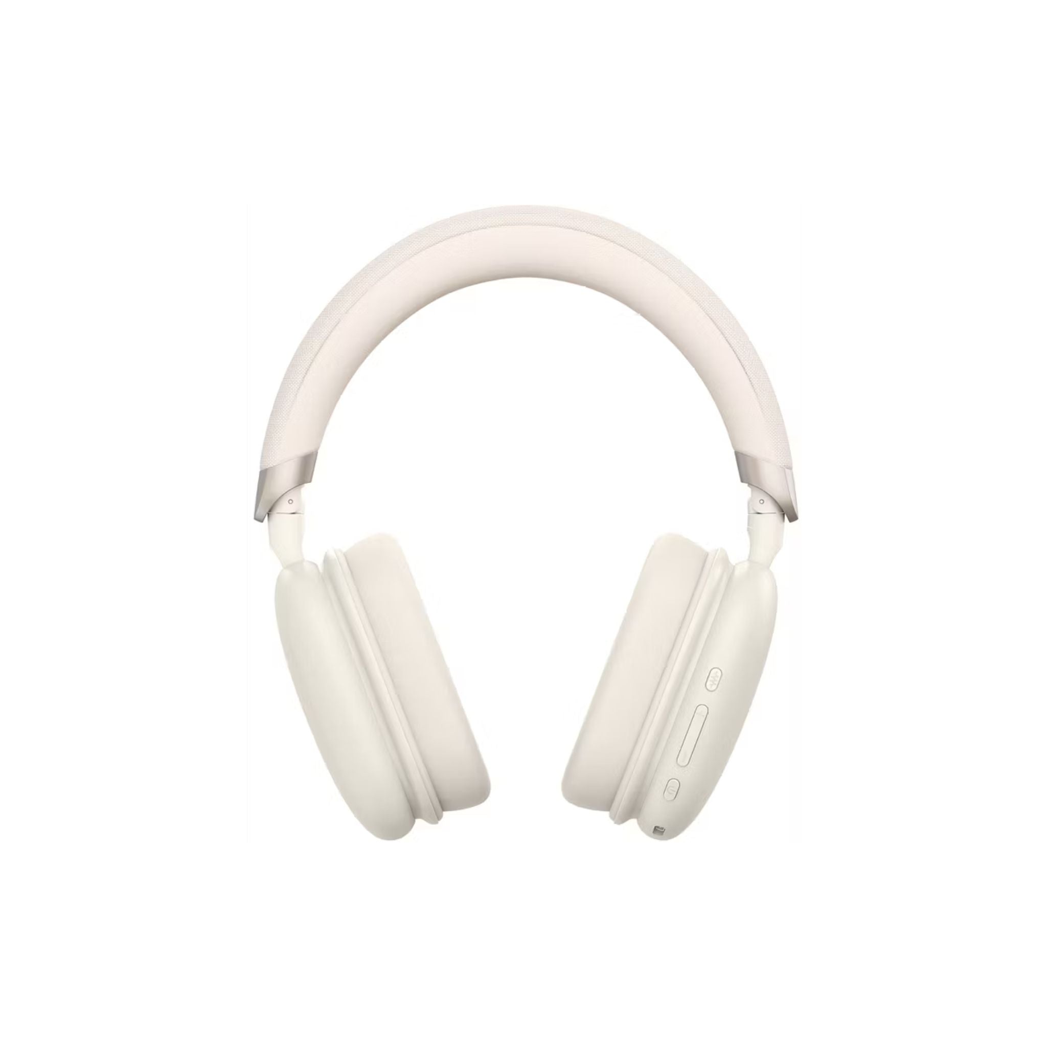 Porodo Soundtec Vibe Wireless Headphones with 36 Hours Play Time, Bluetooth Version 5.3, 2.5 Hours Charging Time, Type-C Charging Port - Cream