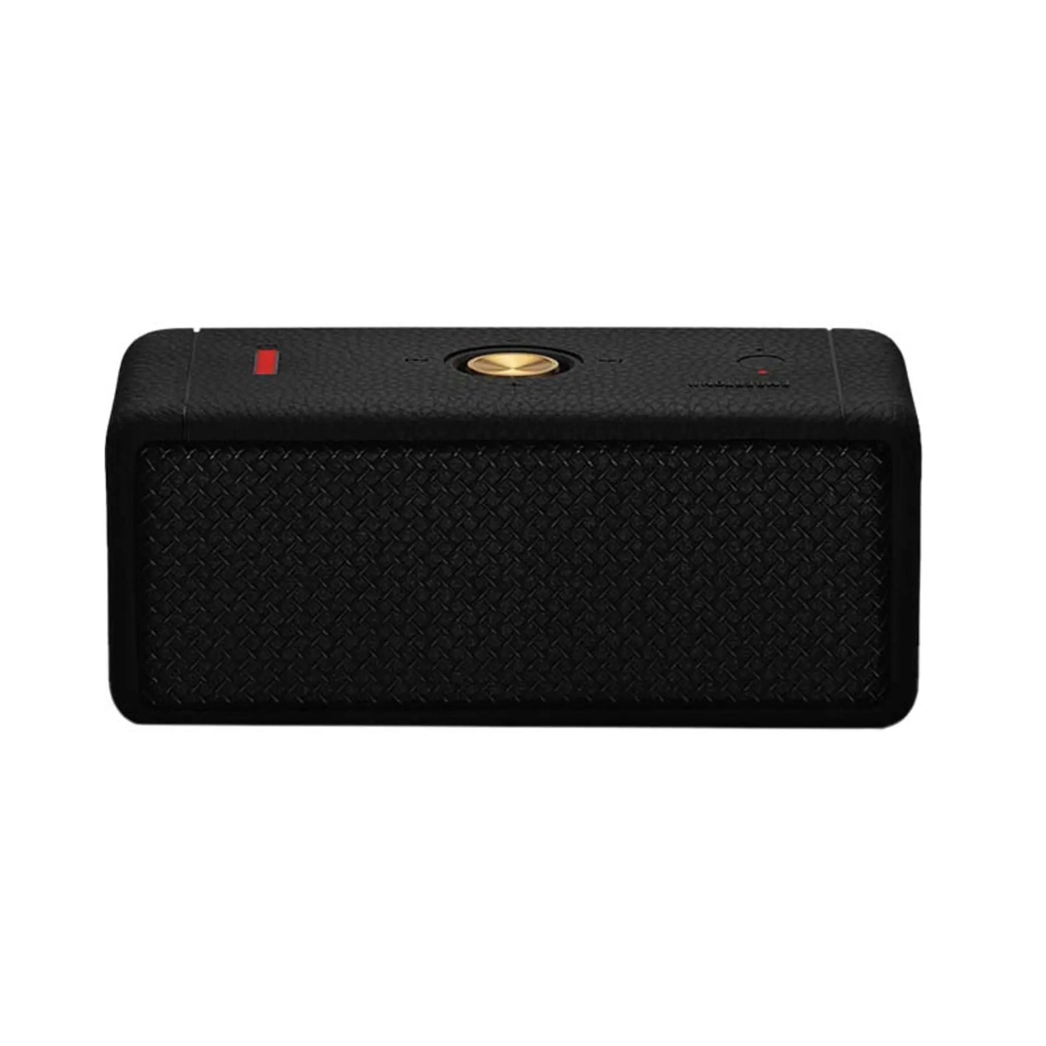 Marshall Emberton II Portable Bluetooth Speaker, Water Resistant Wireless Speaker Portable Speaker with 30+ Hours of Playtime - Black & Brass