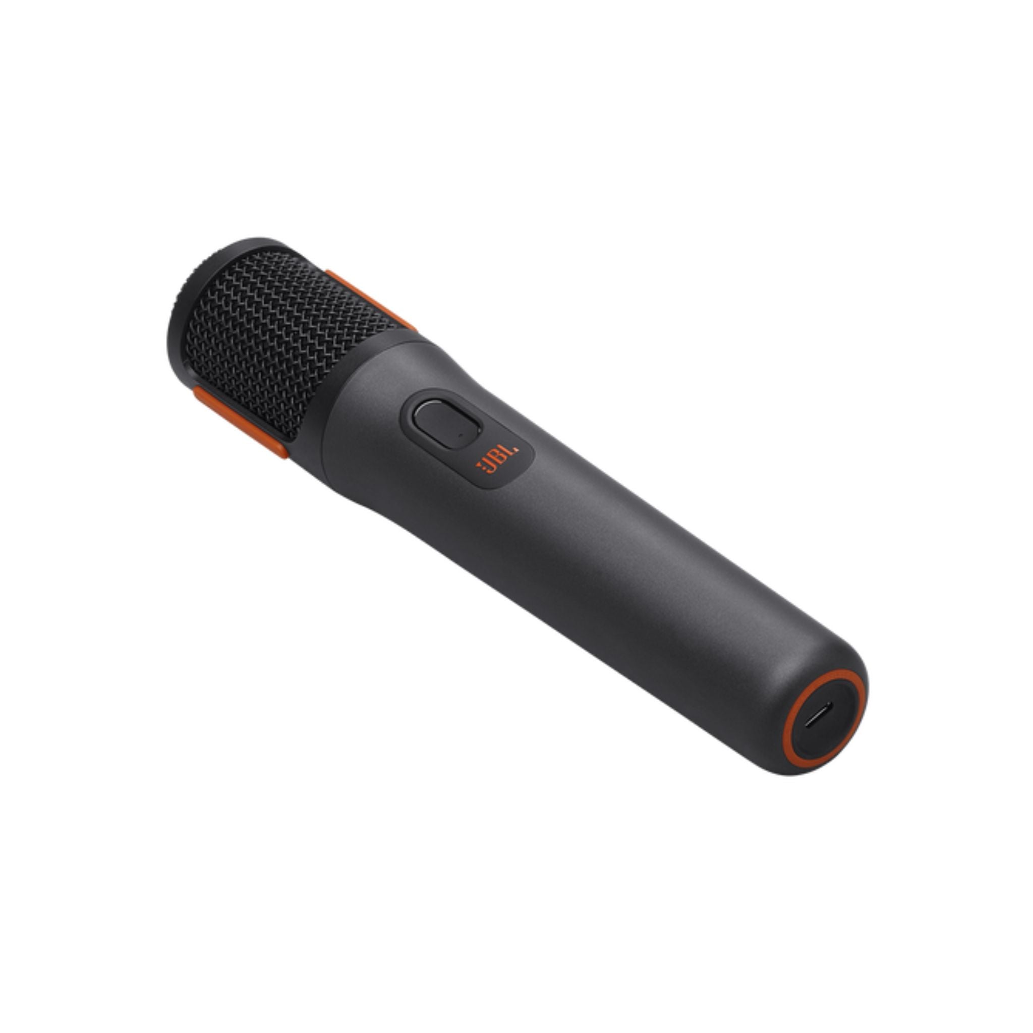 JBL PartyBox Wireless Mics, 16mm ECM Microphone Head, 600mAh Mic Battery, 700mAh Dongle Battery, Built-In Foam Pop Filter, Stable 2.4GHz Connection- Black