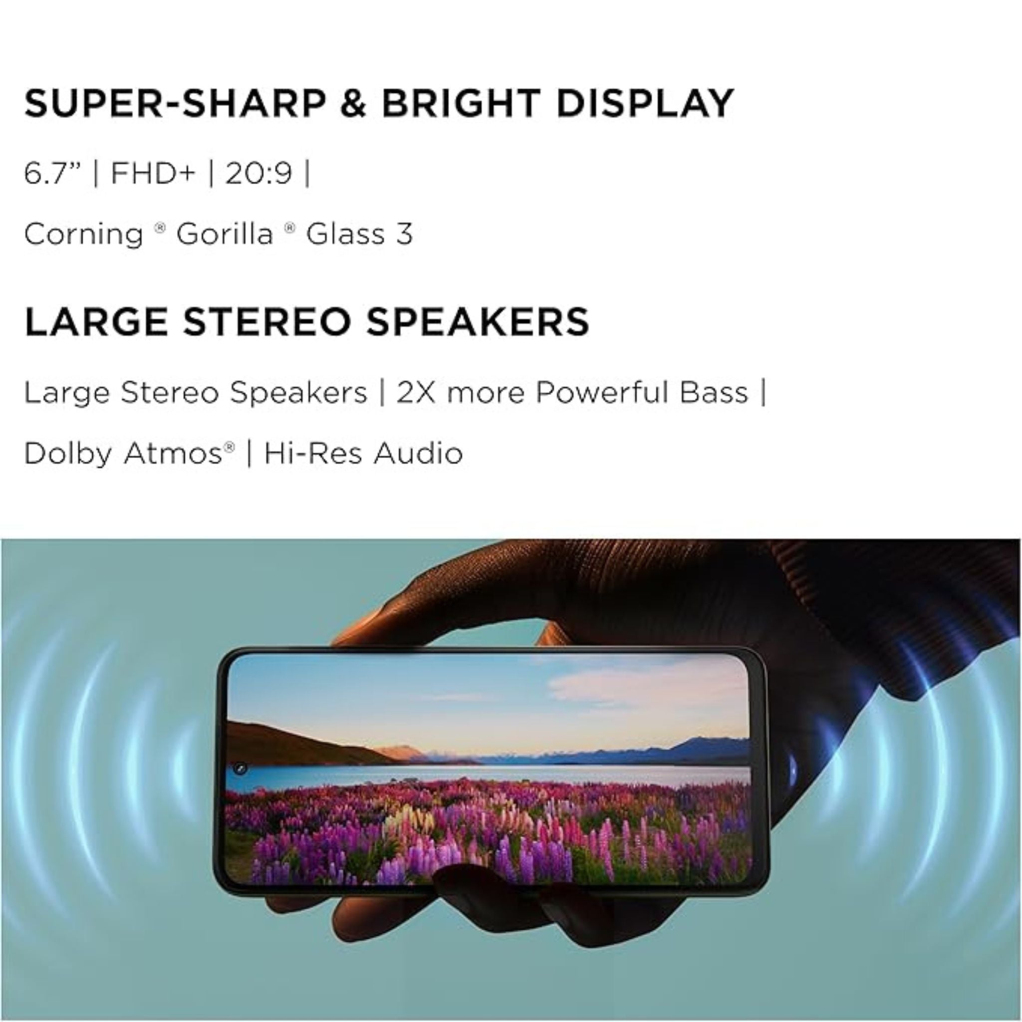 Motorola Moto G15 4G, Dual SIM 8GB RAM 128GB ROM - International Version- Gravity Grey