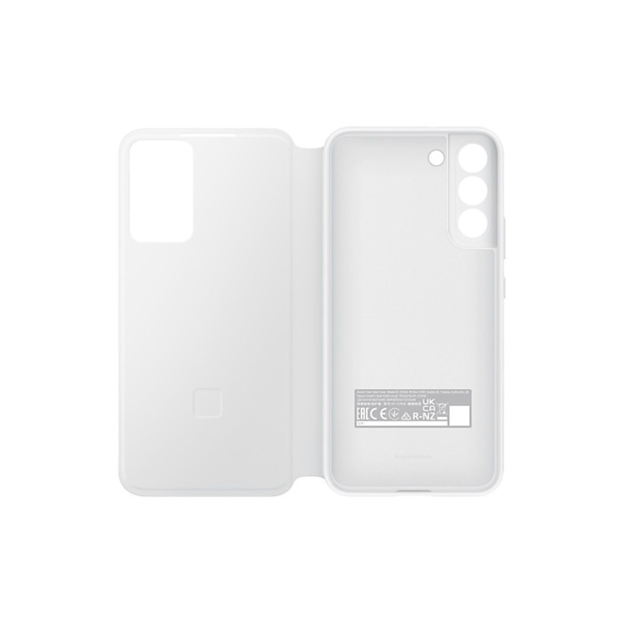 SAMSUNG Galaxy S22+ SMART CLEAR VIEW COVER- ANTI-MICROBIAL COATING (EF-ZS906CEEGWW)