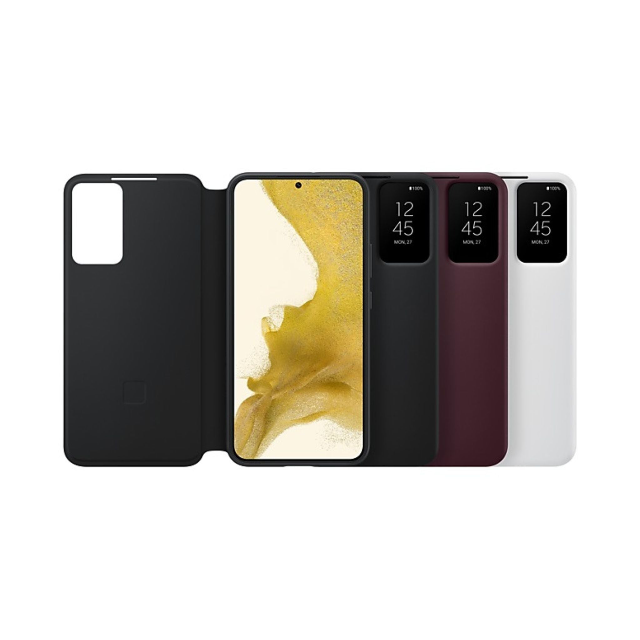 Samsung Galaxy S22+ Smart Clear View Cover -White