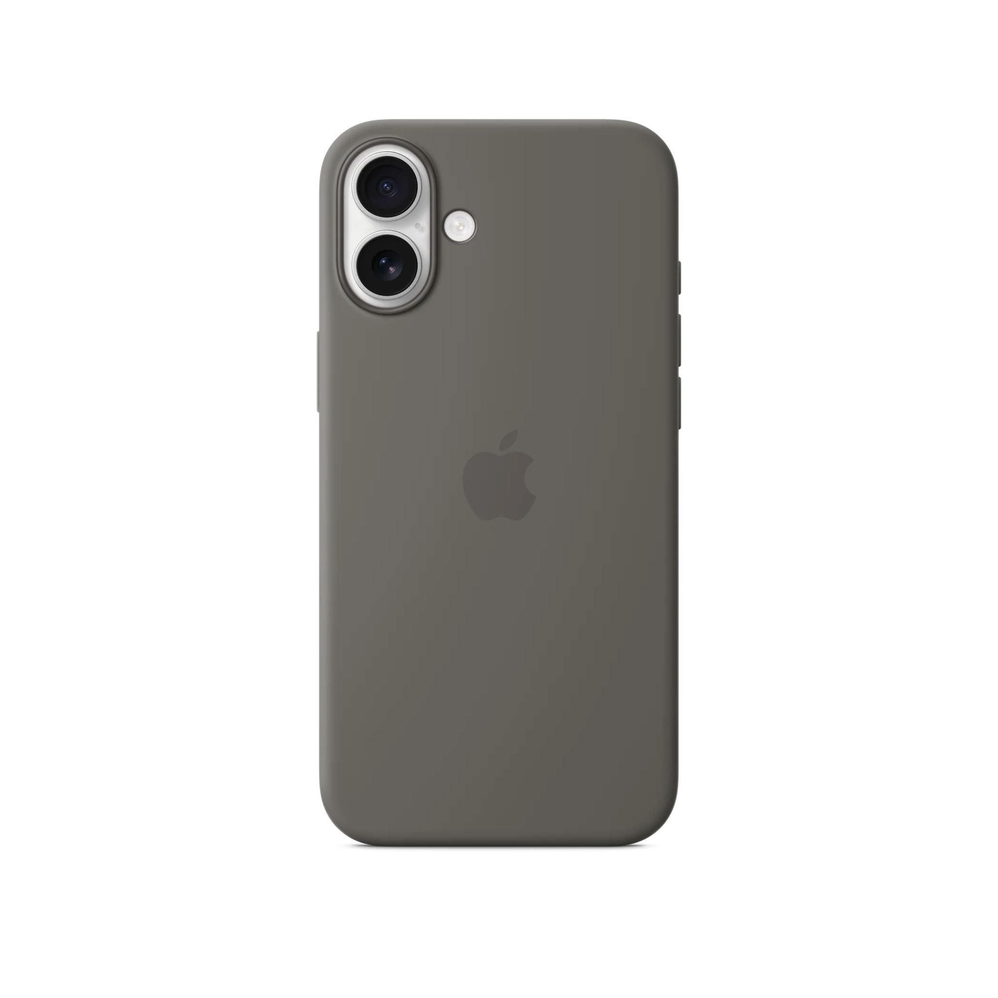 Apple iPhone 16 Silicone Case with MagSafe-Stone Gray