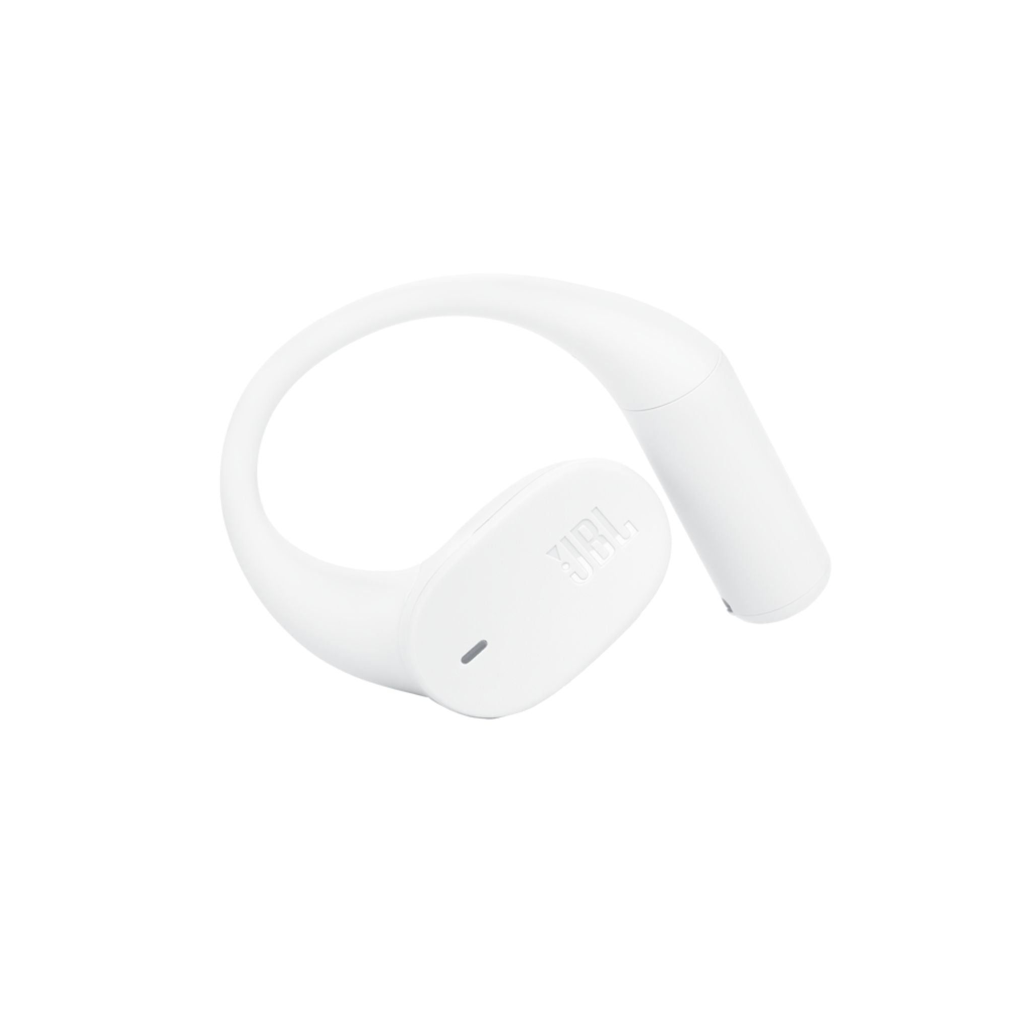JBL Sense Lite Wireless Earbuds with Open Design and Ear Hook, JBL OpenSound Air Conduction Technology, 32 Hours Operation, Water & Dust Resistant IP54- White