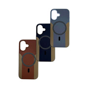 Maxora iPhone 16 Leather Case Magsafe