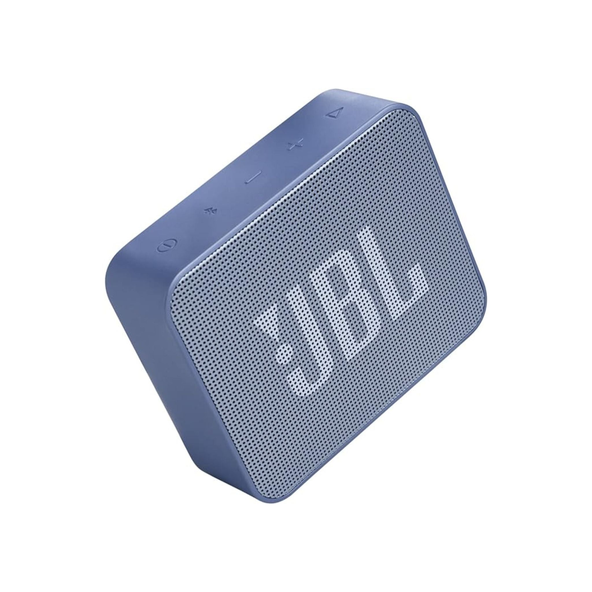 JBL Go Essential Portable Waterproof Speaker, Original JBL Pro Sound, Big Audio and Rich Bass, IPX7 Waterproof, Wireless Streaming, 5 Hours of Battery - Blue
