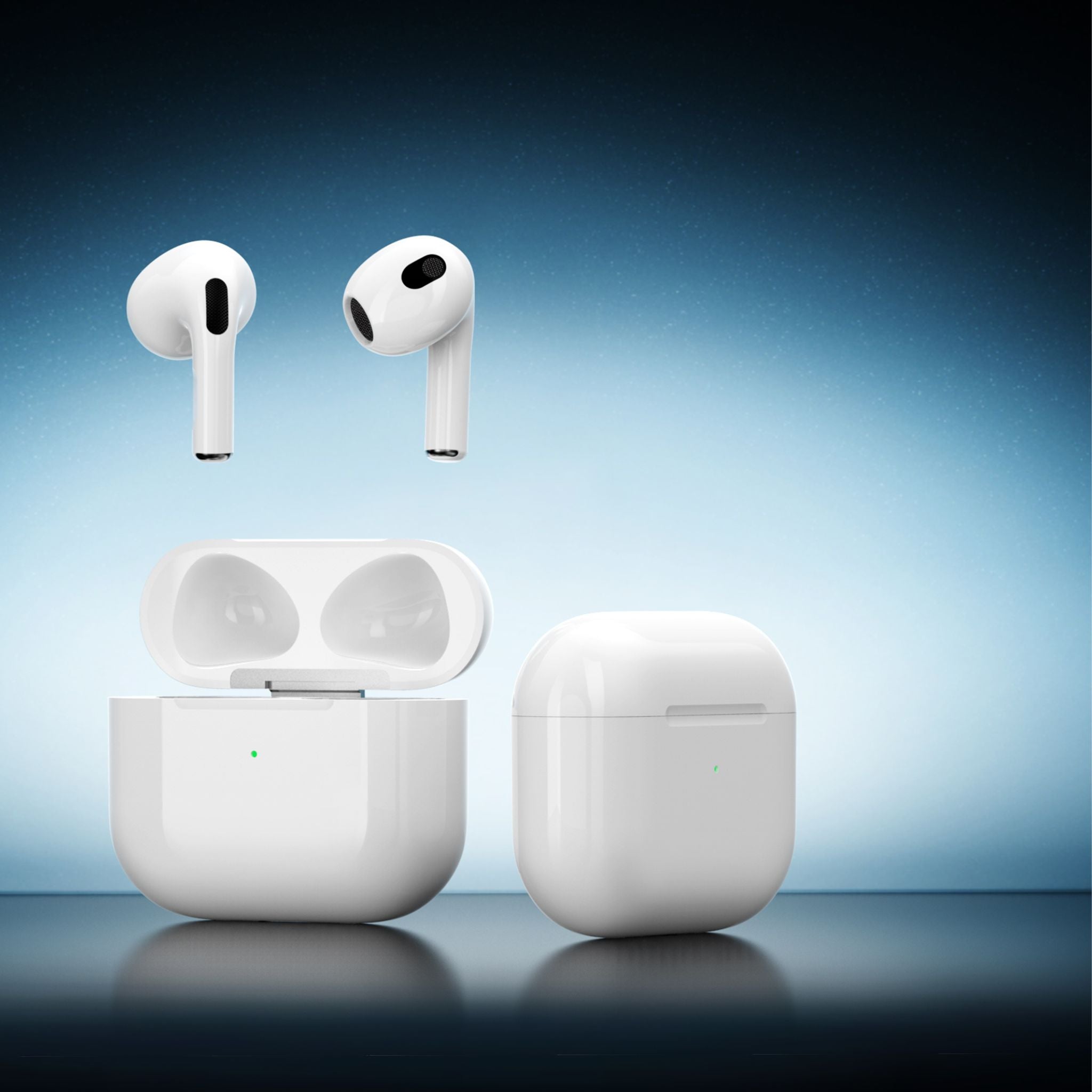 Modio K4 True Wireless Earbuds – White Color, Bluetooth Connectivity, Noise & Echo Cancellation, Enhanced Call Clarity, Ergonomic Comfortable Fit, Hassle-Free Setup, Modern Sleek Design, Wireless Headphones for Music & Call