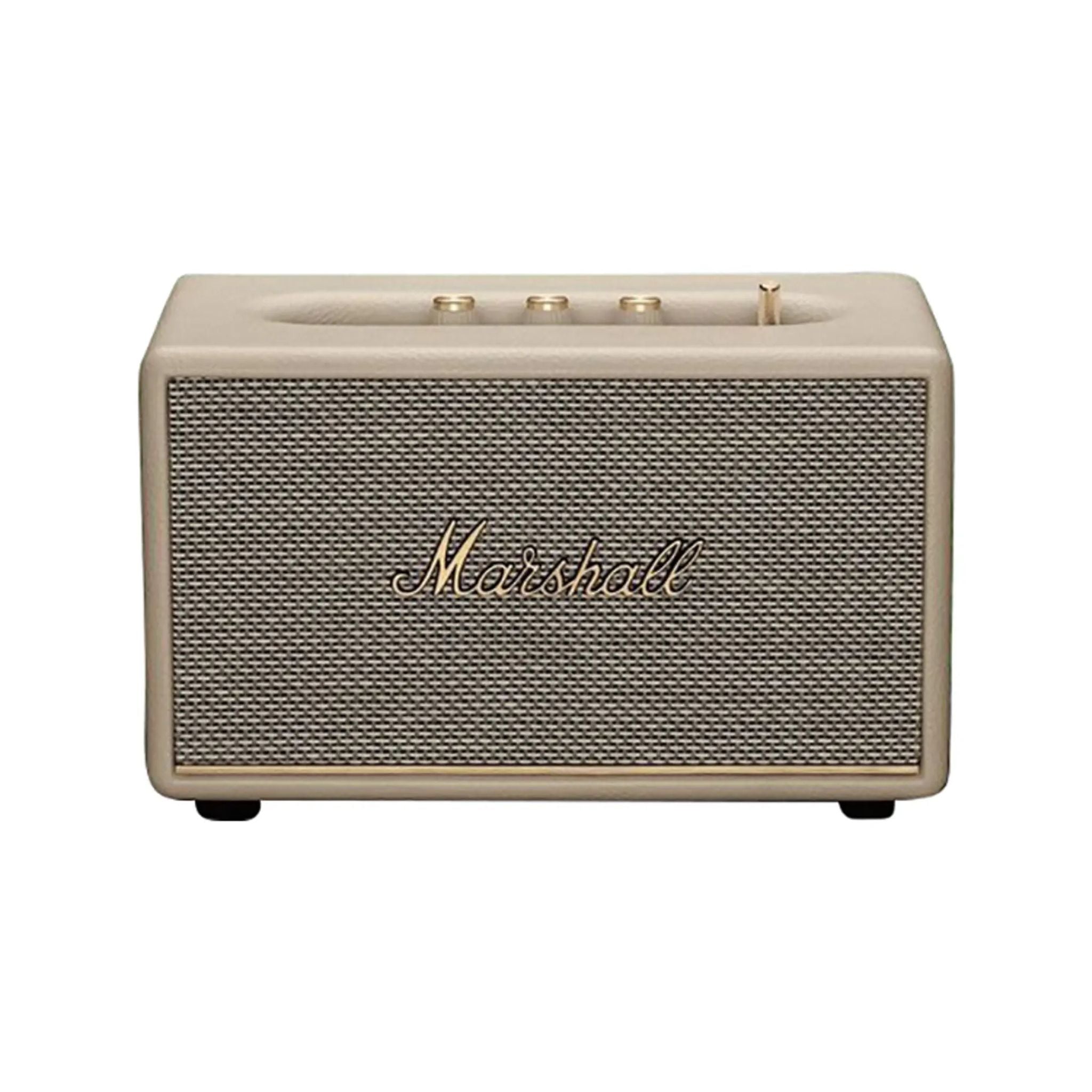 Marshall Acton III 60W Premium Home Wireless Speaker with Bluetooth 5.2 and Multiple Inputs - Enjoy signature Marshall sound _ Cream