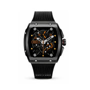 Green Lion GL-SW69 Smart Watch 1.76" HD Display Bluetooth Calling ChatGPT AI Heart Rate BP SpO2 IP68 Water Resistant 380mAh Battery 7-10 Days Android iOS Compatible- Black